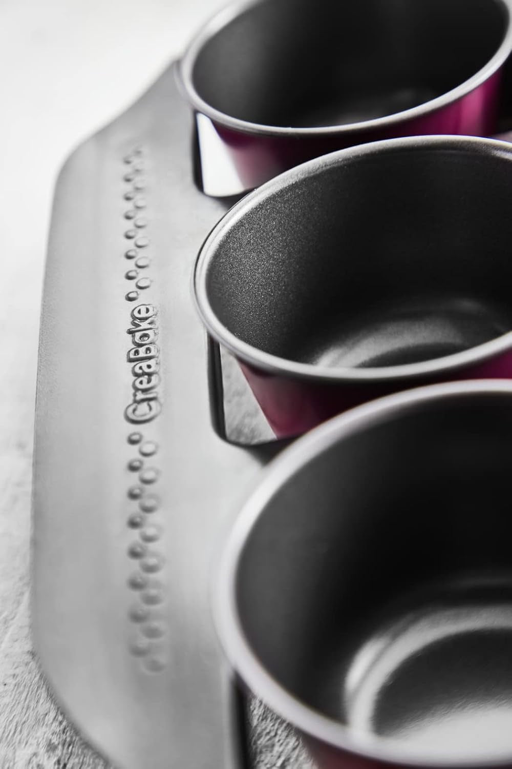 Tefal Creabake J3040104 Kuchenform, 9 Mulden, Antihaftbeschichtung, Austauschbar, Perfektes Backen, Kreative Und Leckere Rezepte, Nicht Compaible Mit Cake Factory, Creabake Formar och bakplåtar Naty Shop