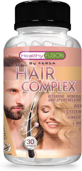 Healthy Fusion Haircomplex, effektiv mot håravfall, 30 kapslar Hårvård Naty Shop Standardtitel