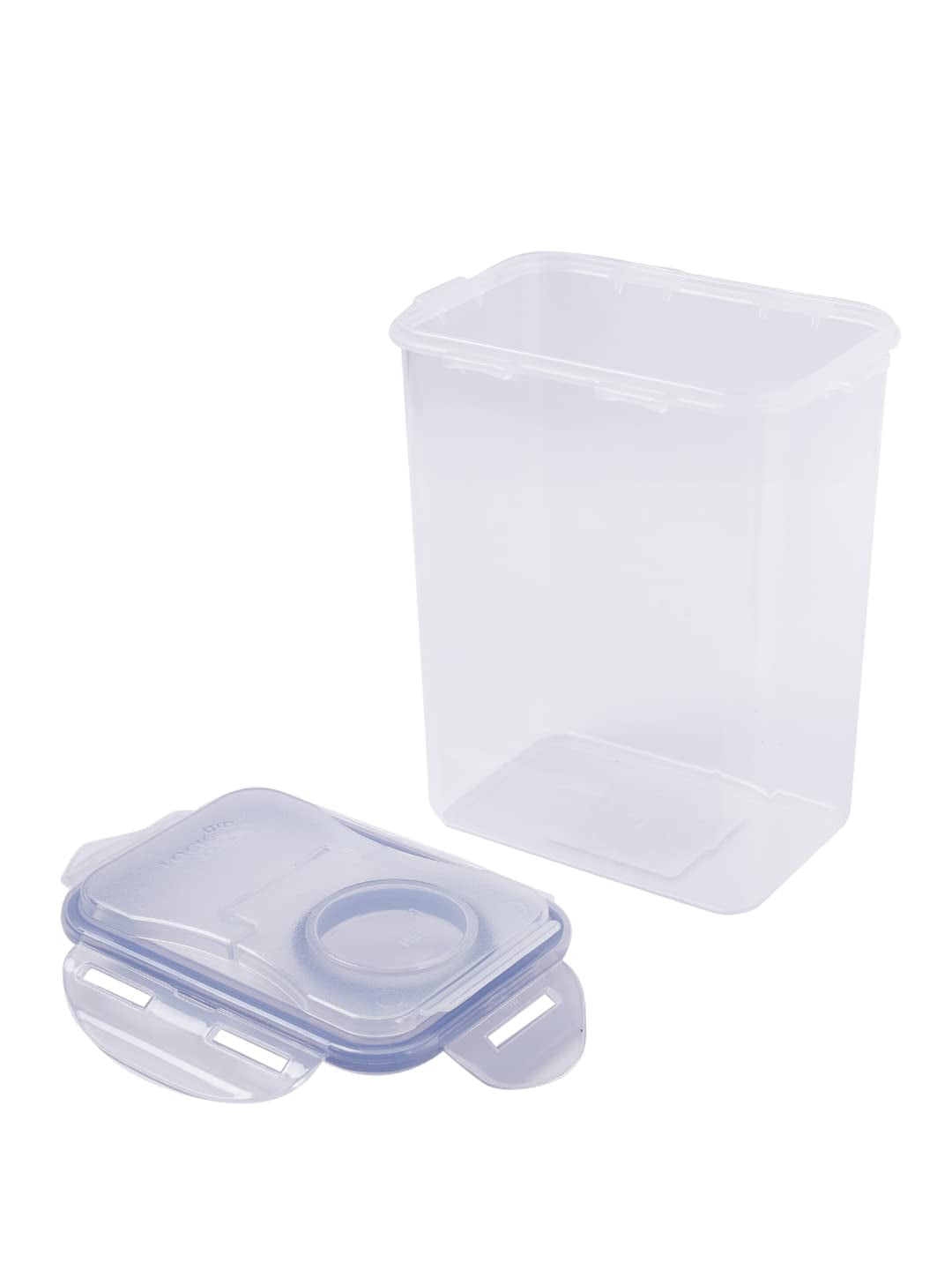 LocknLock PP Classic bulkbehållare 1,8L | 15,1 x 10,8 x 19 cm | 100 % förseglad förvaringslåda | matautomat för müsli eller mat | BPA-fri och diskmaskinsäker förvaringsbehållare Naty Shop Food Storage Boxes