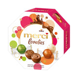 Merci Lovelies Creamy – 185 gram – Pralinmix med Naty Shop-fyllda chokladspecialiteter