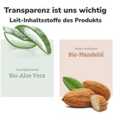 Lavera Basis Sensitiv, intensivvård för torr hud med Aloe Vera och mandelolja, 150 ml Naty Shop
