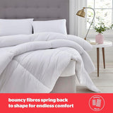 Silentnight bounceback täcke, 13,5 tog, king size, bomullsblandning, vit, king size Täcken och täcken Naty Shop
