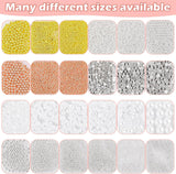 2 Boxen Nail Art Strasssteine, Mit Pincett Nägel Flatback Perlen Nail Charms Mit Kristallen Nagelzubehör Diamanten Edelstahl-Perlen Für Nagelschmuck