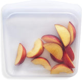 Stasher Bag Återanvändbar Premium Silikon Matpåse Smörgåspåse Klar Slitstark Ugn Diskmaskin Frys Säker Miljövänlig Lunchpåse Läcksäker 828ml Matförvaringslådor Naty Shop Klar