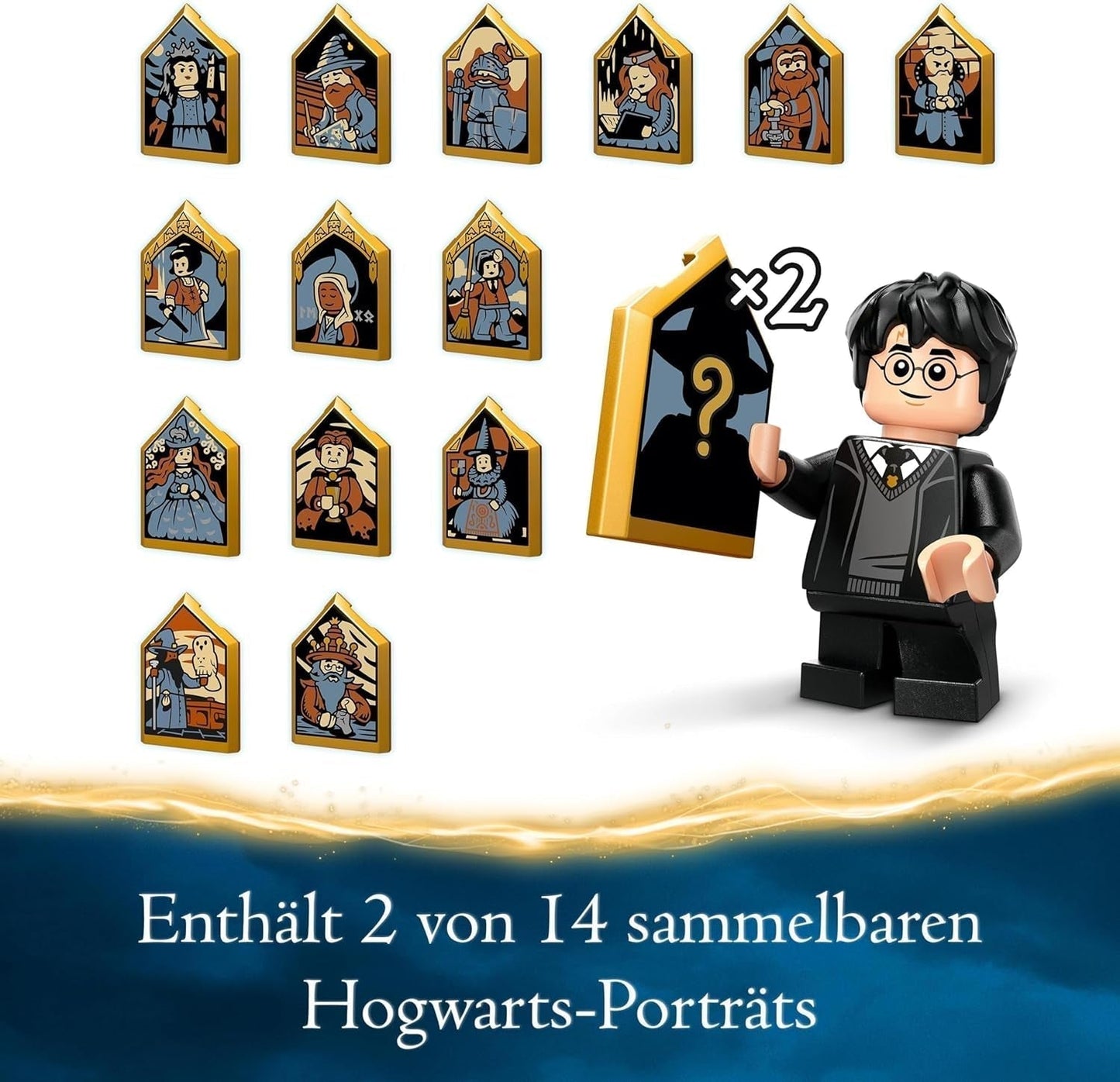 LEGO Harry Potter Hagrid's Hut: Ett oväntat besökset med 5 minifigurer och 2 djurfigurer, present för kvinnor och män, magisk äventyrsleksak, fantasiset 76428 Byggset Beuche den LEGO-Store