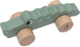 Jollein 112-001-67090 Träleksak på hjul, grön Baby Toys Naty Shop