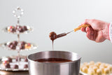 Reber Mozartkulor med mörk choklad, 6-pack med marsipan och nougat, vegansk - 1 x 120 g