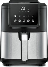 ROMMELSBACHER Varmluftsfritös med fönster FRH 1700, 10 program, tysta Vitvaror Naty Shop 5,5 liter