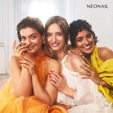 NÉONAIL Nail Art Flowers Set - Trockenblumen - Getrocknete Blumen - Nageldesign Zubehör - Nageldekorationen - Getrocknete Blüten - Nageldekoration - Gelnägel Zubehör - 3 Farben - Rosa, Lila, Orange