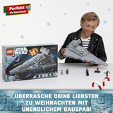 LEGO Star Wars Imperial Star Destroyer, rymdskeppsset, byggleksak, Darth Vader och Cal Kestis lekset, födelsedagspresent för pojkar, flickor och fans 75394 Byggset Besuche den LEGO-Store