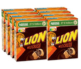 LION Wildcrush flingor, choklad och kola Frukostflingor, 8 x 360 grams förpackning Naty Shop Standardtitel