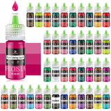 Flytande matfärg, 10 ml Naty Shop 6 ml (set med 40 stycken)