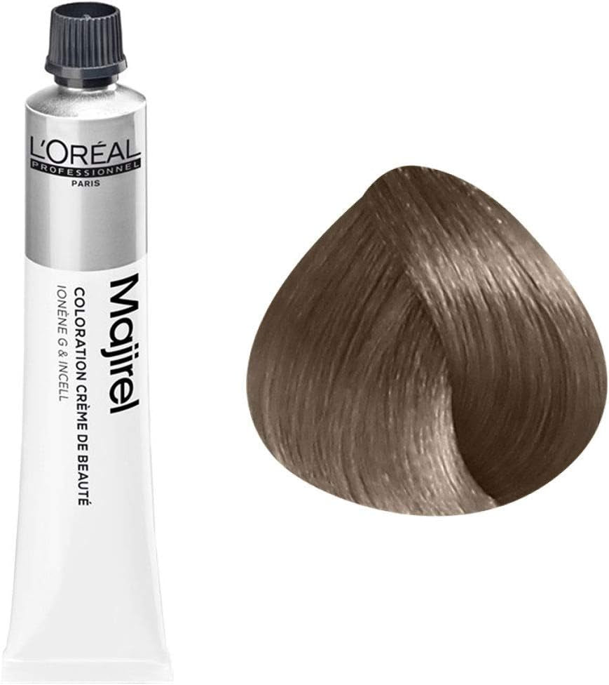 L'Oréal Professionnel Majirel 7 mellanblond, 50 ml Hårfärgning Naty Shop 8.1 Ljusblond ask
