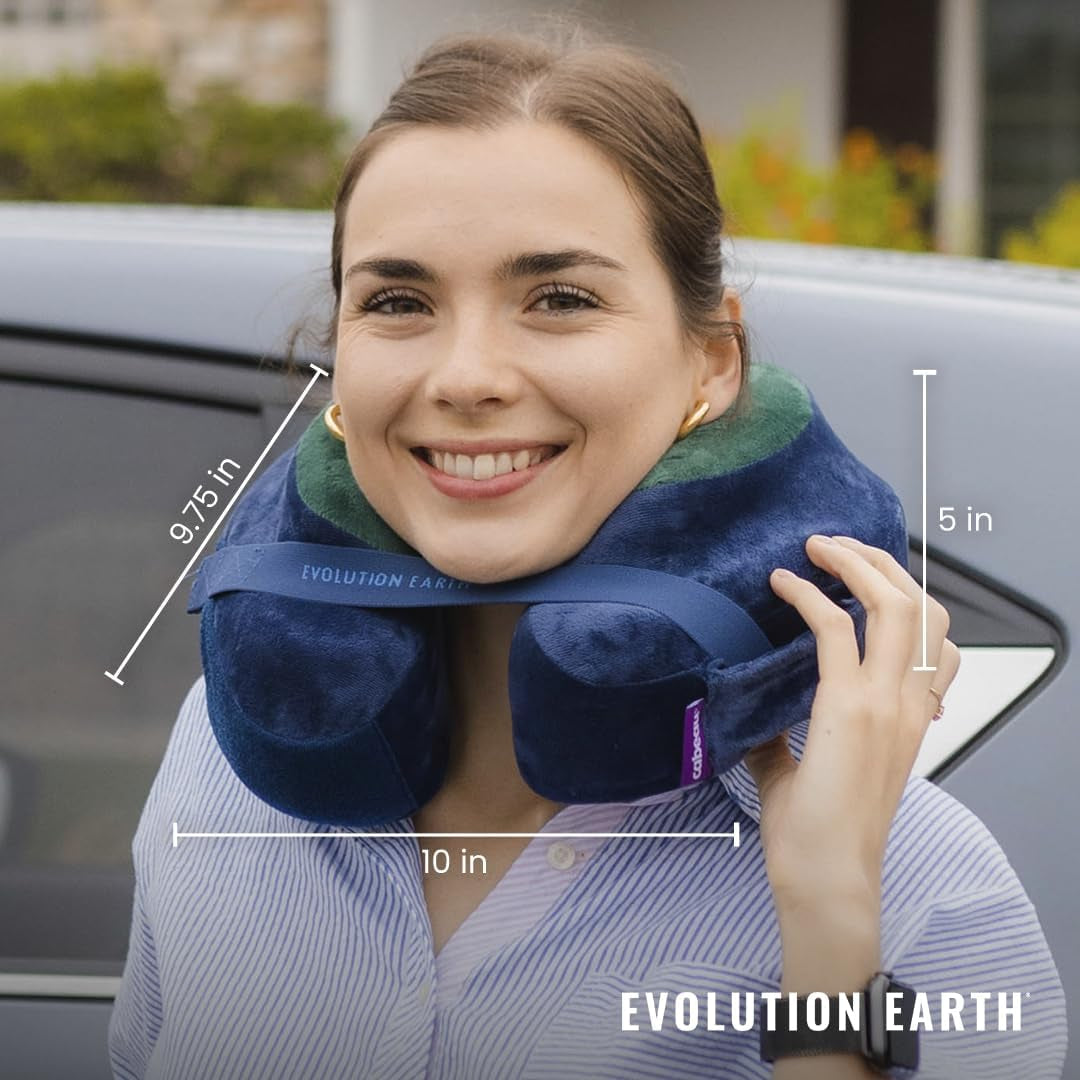 Cabeau Evolution Earth - Nackkudde 25 cm Resekuddar Naty Shop