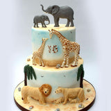 Katy Sue, Silicone Mold Family of Elephants Kitchen Naty Shop