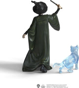 Schleich 42682 Professor McGonagall & Patronus, Från 6 år, HARRY POTTER - Lekfigur, 16 X 11 X 18 cm Actionfigurer Naty Shop