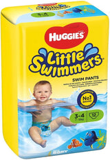 Huggies Little Swimmers simblöjor, storlek 3-4, 12-pack, 7-15 kg