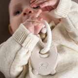 Nattou Silikon Bandring Teddy Bear BPA Fri Ca. 13 cm, silikon, lera färger