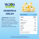 Condisoia grädde, idealisk matlagningsgrädde för personer med laktosintolerans, veganer och vegetarianer, mångsidig i köket, 6 x 200 g