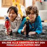 BANDAI - Miraculous Ladybug - 26 cm skyltdocka - Motan Noir - Officiellt licensierad Miraculous - Motan Noir Leddocka - Leksak för åldrarna 4 och uppåt - P50002