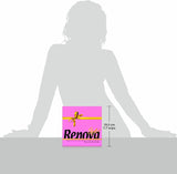 Renova pappersservetter, Fuchsia, 40 servetter, stora, 2 lager