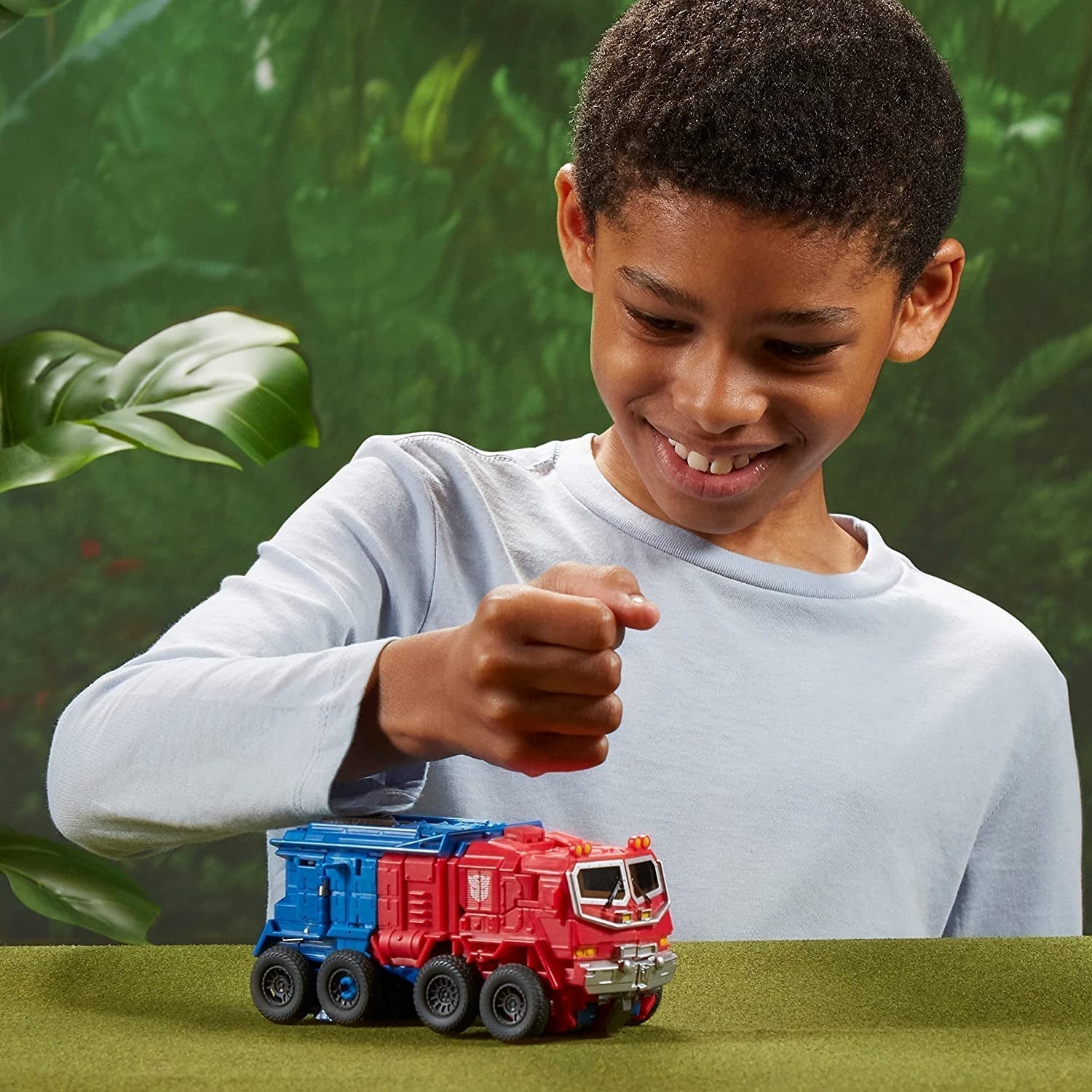Transformers leksaker för filmen Rise of the Beasts, Smash Changer Optimus Prime figur på 6, 22,5 cm Actionfigurer Naty Shop