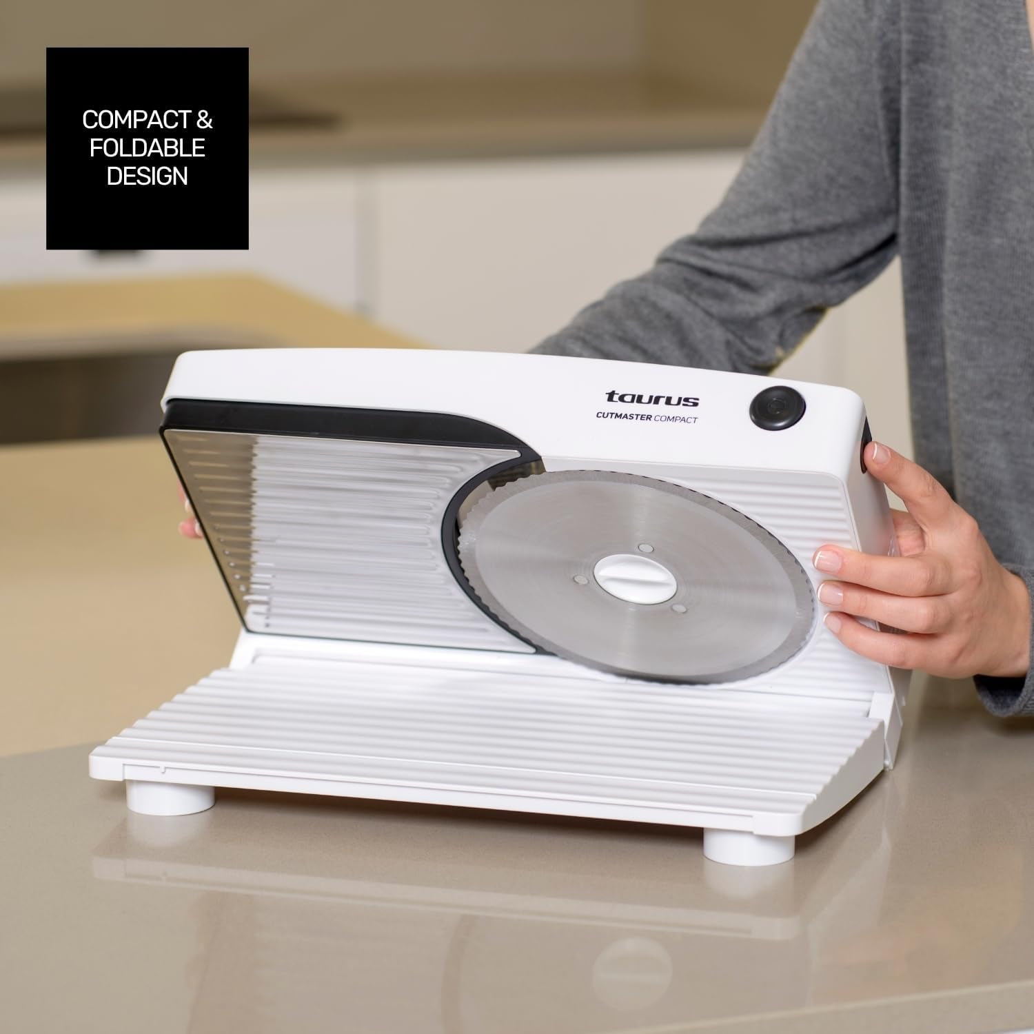 Cutmaster Compact, skärare, rostfritt stål, 100 W rivare och skärmaskiner Naty Shop
