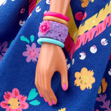 2022 Día De Muertos barbiedocka med rufsig traditionell klänning, blomsterkrans och Calavera ansiktsfärg, present till samlare