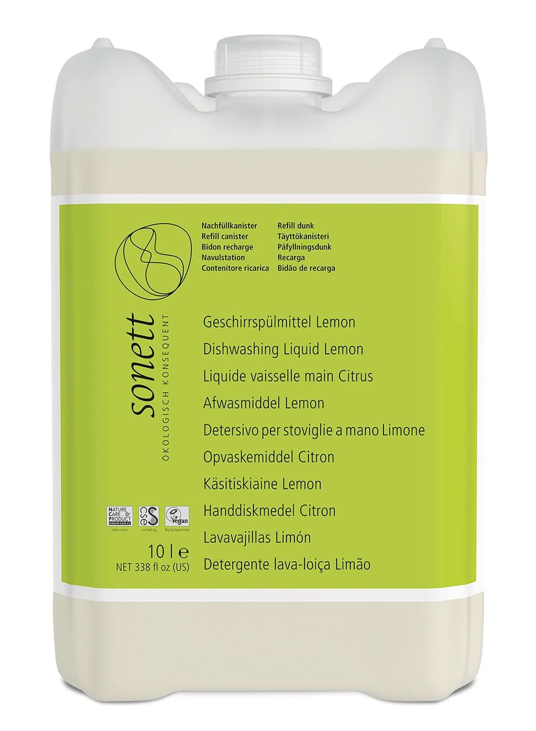 Diskmedel Sonett Lemon Köksdiskmedel Naty Shop