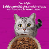WHISKAS PURE DELIGHT Våtfoder i gelé 24 x 85g Classic Ragout (4 förpackningar) 48 portionspåsar