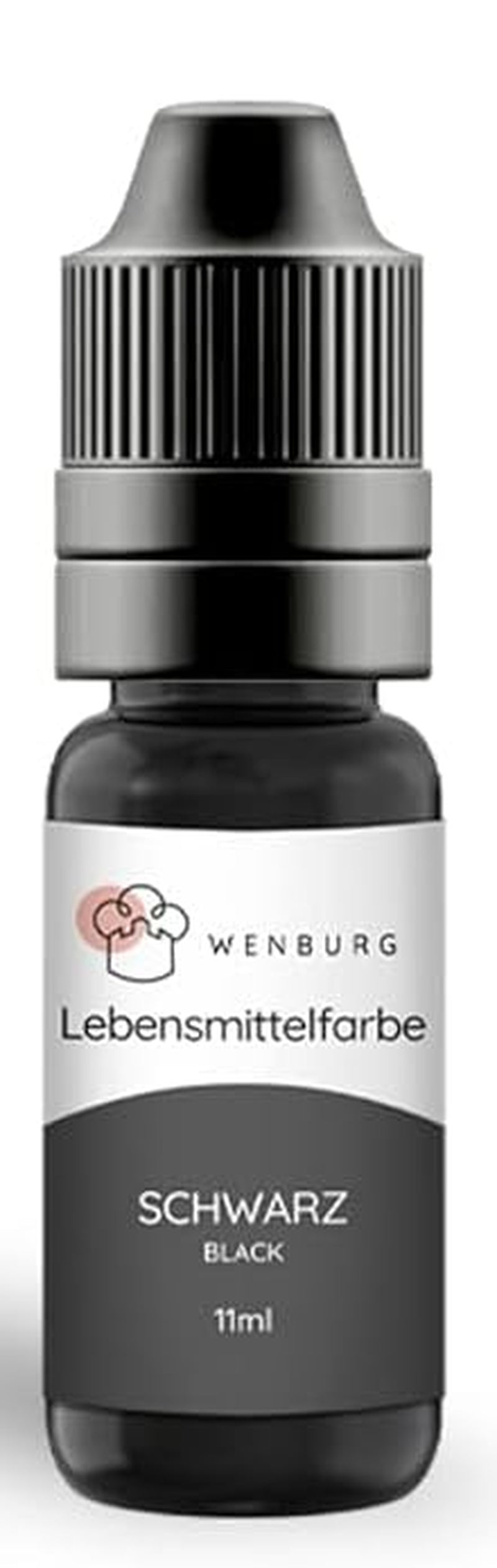 Wenburg matfärg, glitter, 11 ml, koncentrerad, tillverkad i EU, flytande. För färgning av deg, drycker, smaker, slime - guldglitter matfärgning - guld kakfärgning - guldglitter