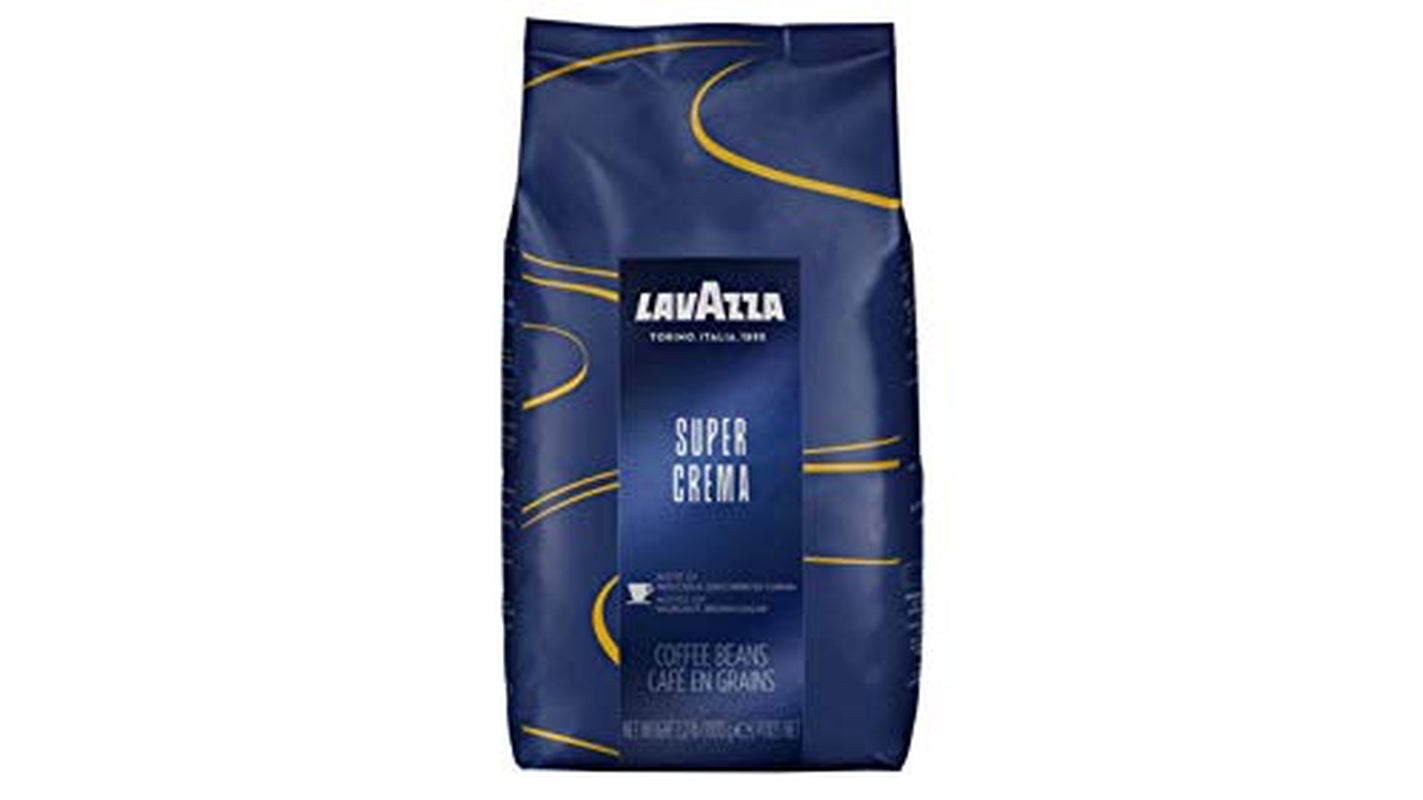 LAVAZZA Espresso SUPER CREMA Aromatic 8x 1000g (8000g) - rostade kaffebönor