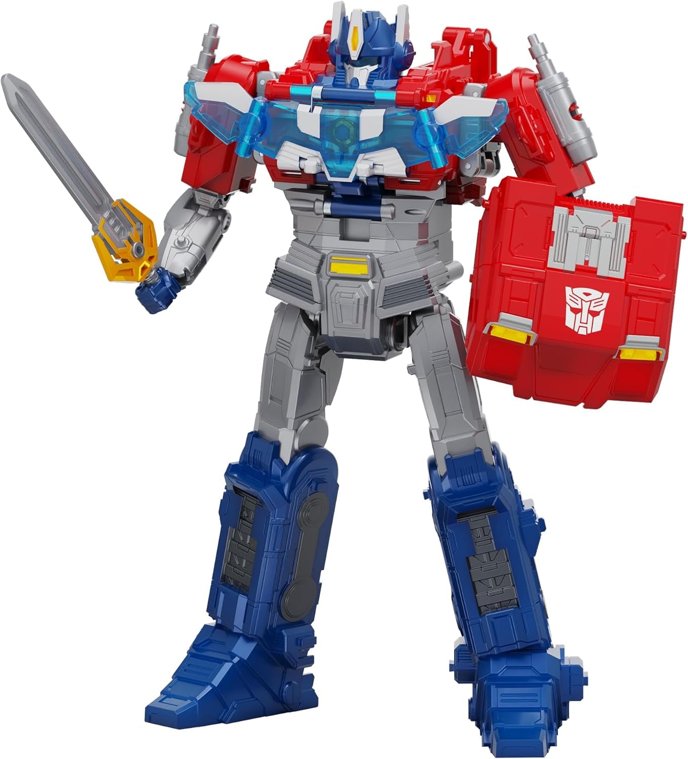 Transformers One Power Flip Optimus Prime (Orion Pax) interaktiv statyett Actionfigurer Naty Shop