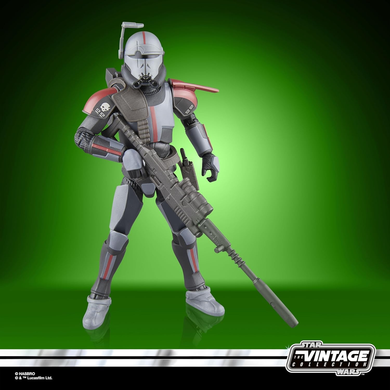 Star Wars Vintage Crosshair Collection, Star Wars: Bad Batch Actionfigur att samla in (9,5 Cm) Actionfigurer Naty Shop