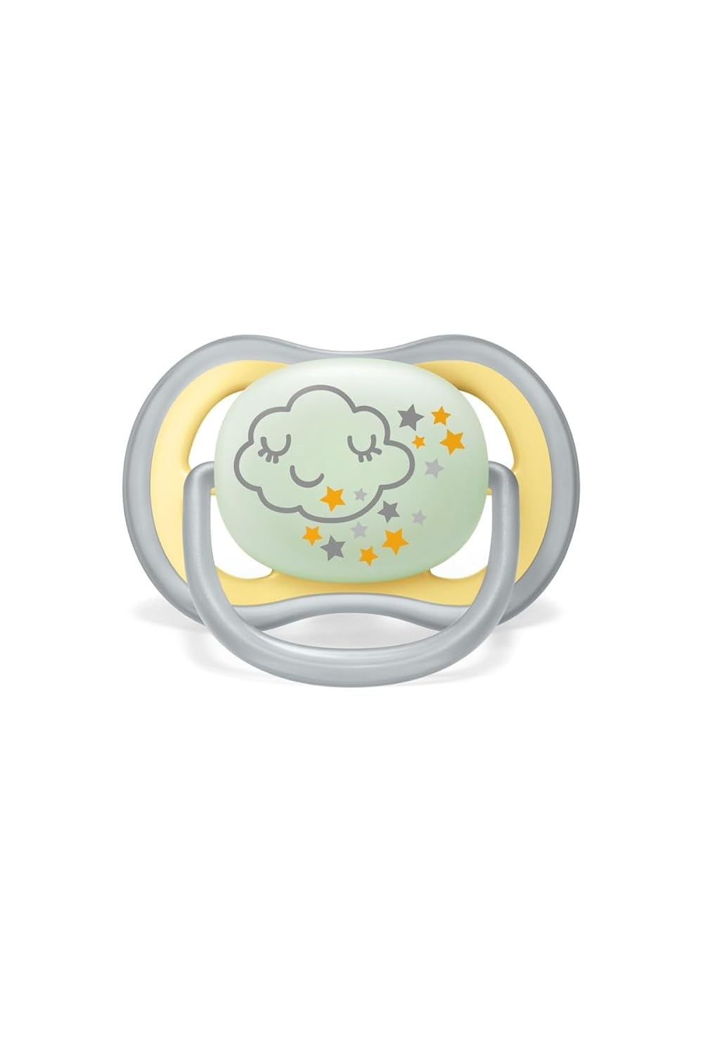 Philips AVENT Ultra Air Nattnapp för spädbarn 18+ månader Glow in the Dark Twin Pack Cloud/Tiger (modell SCF376/01)