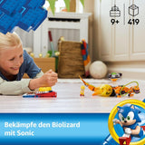 LEGO Sonic the Hedgehog Super Shadow vs. Biolizard, gamerleksak, present till pojkar och flickor, samlarlekset för barn och videospelsfans, med karaktärsfigurer 77003 Byggset Besuche den LEGO-Store