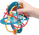 LUDI - Planet Bell - Leksak för barn - Från 3 månader - Levande färger, olika texturer och originalform - Främjar finmotorik och fingerfärdighet Bebe Naty Shop Toys