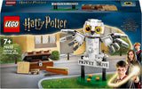 LEGO Harry Potter Hedwig i Liguster Drive 4 Set med leksaksugglor för barn, byggbar djurfigur med Hogwarts resväska, liten present till pojkar, tjejer och alla fans från 7 år 76425 Byggset Besuche den LEGO-Store