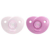 Philips AVENT Soothie - BPA-fri napp för bebisar i åldern 0-6 månader, rosa/ljusrosa (modell SCF099/22)