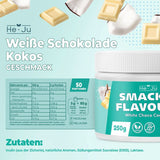 He-Ju, Pulver med vit choklad och kokossmak, 250 gram Aromas Naty Shop