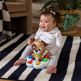 Baby Einstein, Drum & Learn Dean Musical Learning Toy - Multisensorisk babyleksak, 2 spellägen, färger, former och instrument, 50+ ljud, från 6 månader Babyleksaker Naty Shop