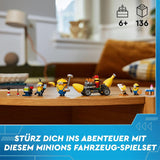 LEGO I - Simply Incorrigible 4 Minions and the Banana Machine Playset for I - Simply Incorrigible 4 barnleksaksminions Kreativ present för pojkar och flickor 6 år 75580 Byggset Beuche den LEGO-Store