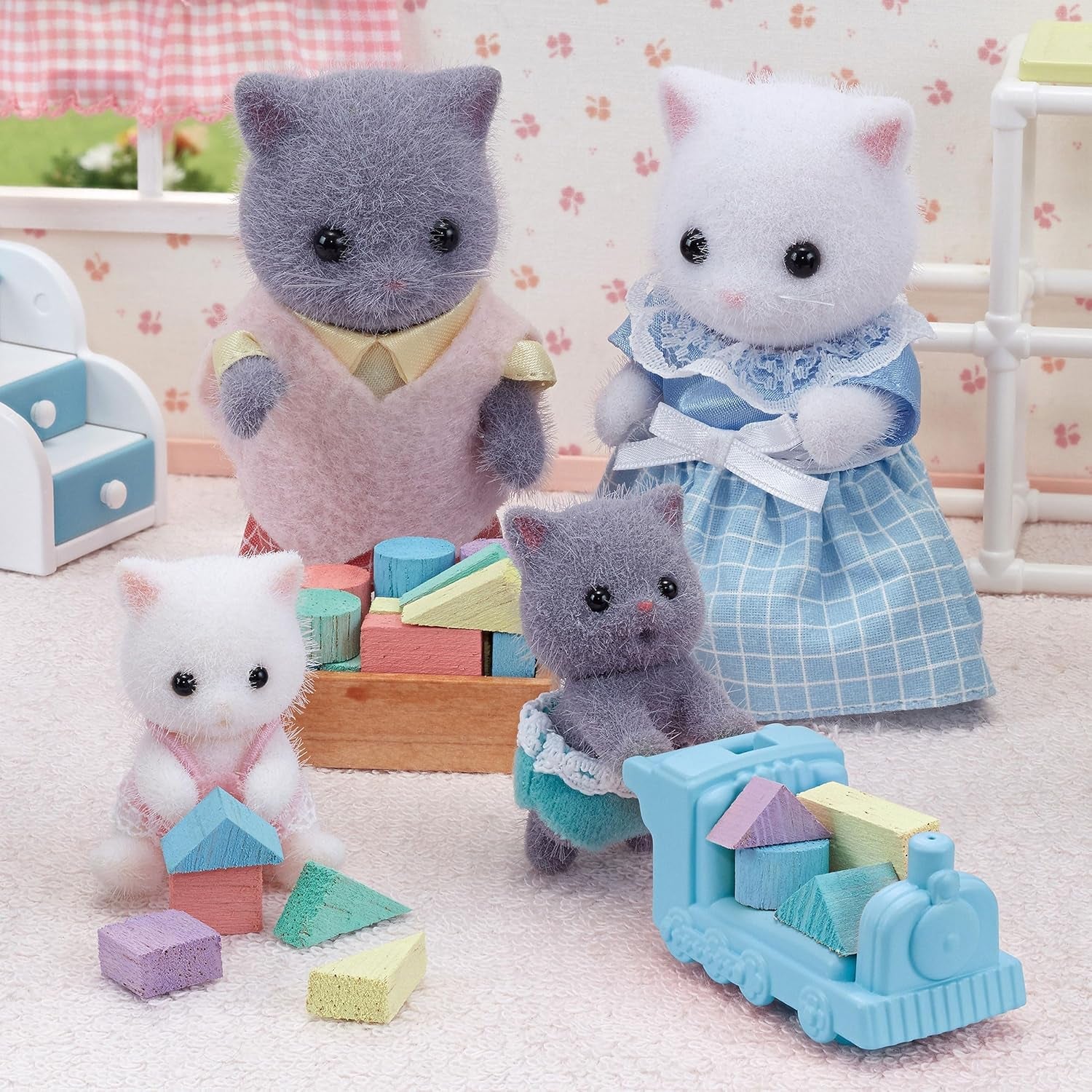Sylvanian Families L5457 Tvillingperserkatter - Dockhusfigurer