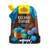 Tårtglasyr med citronsmak, blå färg, 125 gram glasyrer och dekor Naty Shop Standardtitel