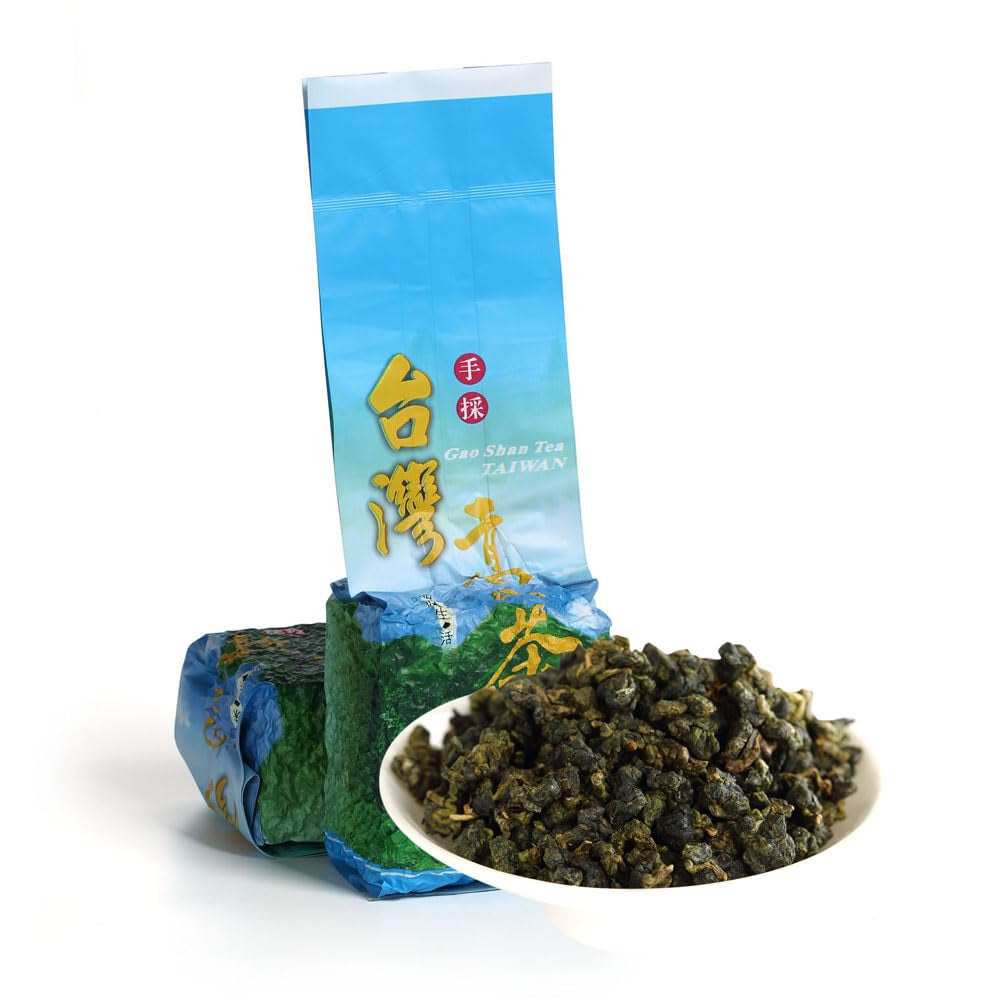 GOURTEA Taiwan Dong Ding Oolong Grönt Te 250 g / 8,8 oz Högkvalitativt Tung Ting Oolong Grönt Te Dongding Oolong Tea Mountain Oolong Tea