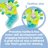 LAMAZE Alise Axolotl - Clip & Go Barnvagnsleksak - Sensoriska babyleksaker - 0-6 månaders tidig inlärningsleksaker - Expertdesignade för nyfödda - Babyshowerpresenter Bebe Naty Shop Toys