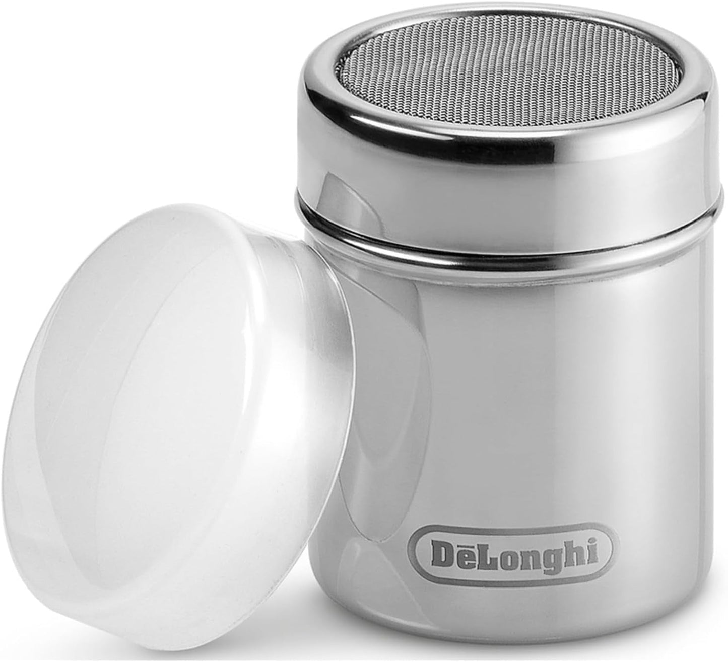 De'Longhi DLSC061 kakaoshaker i rostfritt stål, 175 ml, silver
