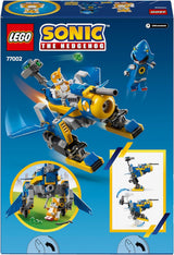 LEGO Sonic the Hedgehog Cyclone vs. Metal Sonic - Mechs samlarleksak med 2 minifigurer för videospel - Presentidé för pojkar och flickor från 8 år och tonårsspelfantaster 77002 Byggset Besuche den LEGO-Store