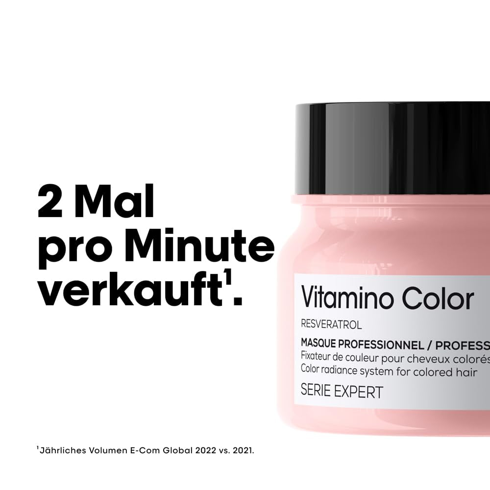 L'Oréal Professionnel Serie Expert Vitamino Color Mask Resestorlek Naty Shop hårmask