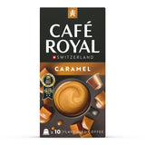 Café Royal Caramel Flavored Kaffee – Nespresso®-kompatibel Kaffeekapseln, krämig, helle Röstung, 100 % Arabica, Rainforest Alliance, 100 Kapseln
